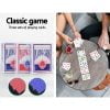 Poker Chip Set 1000PC Chips TEXAS HOLD’EM Casino Gambling Dice Cards