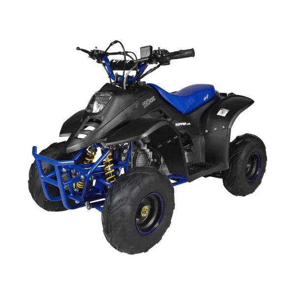 GMX 110cc Ripper-X Junior Kids Quad Bike – Black / Blue