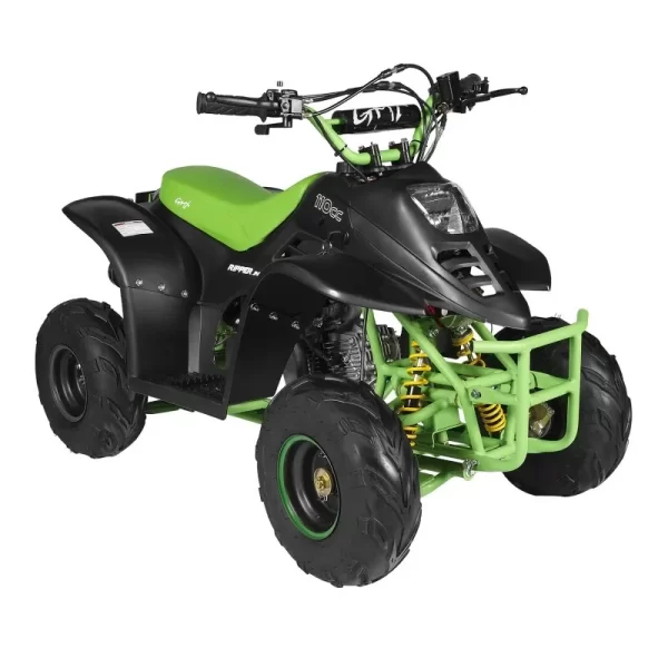 GMX 110cc Ripper-X Junior Kids Quad Bike - Black / Green