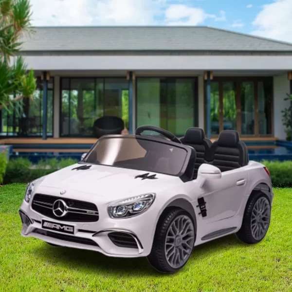 Mercedes SL65 AMG Kids 12v Electric Ride On - White