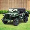 Go Skitz Major 12v Electric Electric Ride On – Army Green