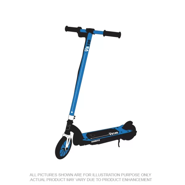 Go Skitz VS100 Electric Scooter Blue