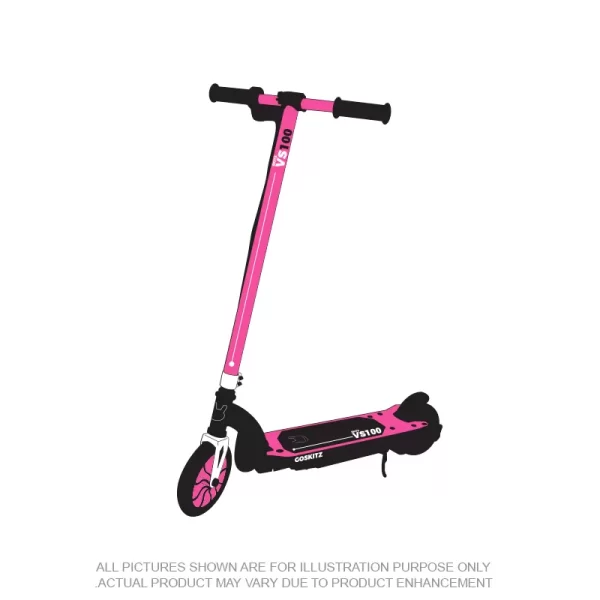 Go Skitz VS100 Electric Scooter Pink